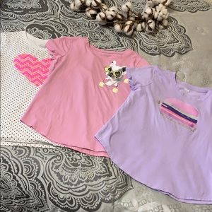 Girls t-shirts size 10-12